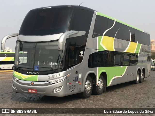 Brasil Sul Linhas Rodoviárias 3128 na cidade de Londrina, Paraná, Brasil, por Luiz Eduardo Lopes da Silva. Número da foto: #10377508.