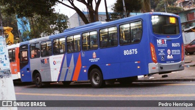 Next Mobilidade - ABC Sistema de Transporte 80.675 na cidade de Santo André, São Paulo, Brasil, por Pedro Henrique. Número da foto: #10375026.