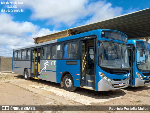 ATT - Atlântico Transportes e Turismo 1161 na cidade de Vitória da Conquista, Bahia, Brasil, por Fabrício Portella Matos. ID da foto: 10374782.