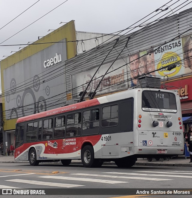 Himalaia Transportes > Ambiental Transportes Urbanos 4 1901 na cidade de São Paulo, São Paulo, Brasil, por Andre Santos de Moraes. ID da foto: 10376344.