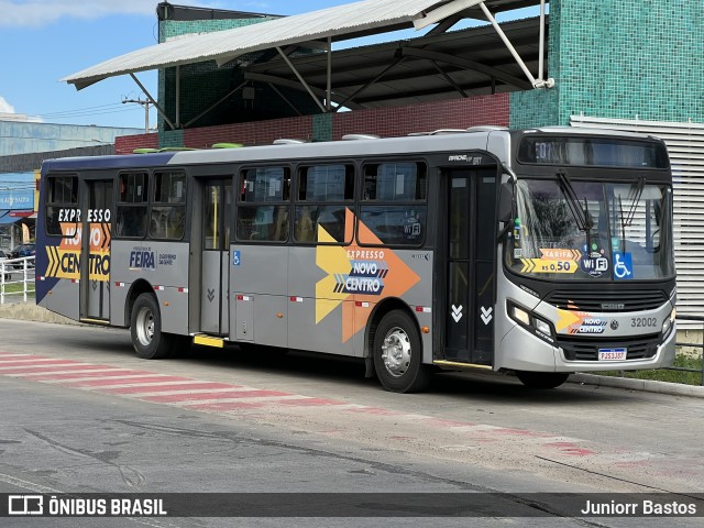 Auto Ônibus São João 32002 na cidade de Feira de Santana, Bahia, Brasil, por Juniorr Bastos. ID da foto: 10376445.