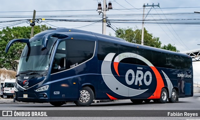 Autobuses Oro 6230 na cidade de Puebla, Puebla, México, por Fabián Reyes. ID da foto: 10377224.