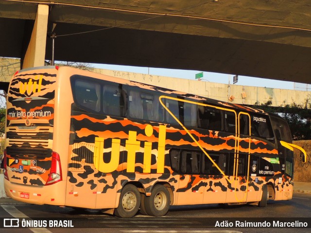 UTIL - União Transporte Interestadual de Luxo 13906 na cidade de Belo Horizonte, Minas Gerais, Brasil, por Adão Raimundo Marcelino. ID da foto: 10377676.