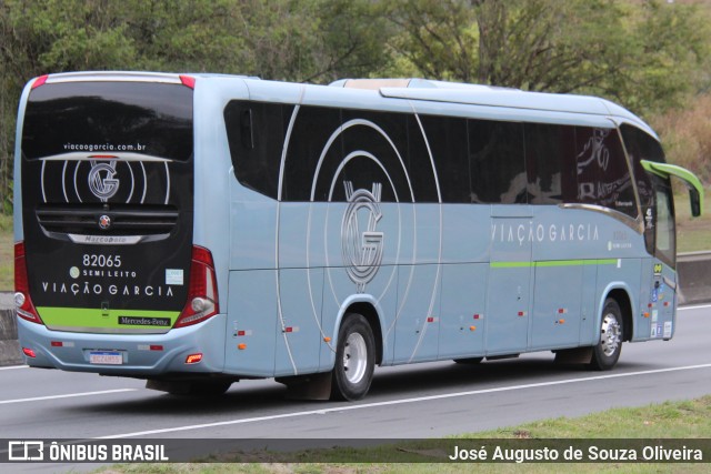 Viação Garcia 82065 na cidade de Piraí, Rio de Janeiro, Brasil, por José Augusto de Souza Oliveira. Número da foto: #10376827.
