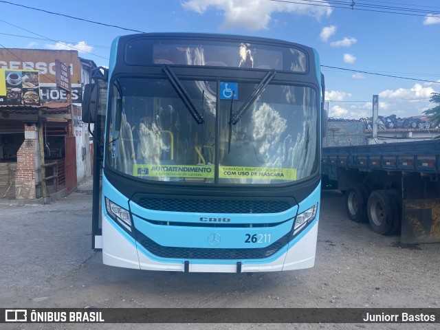 Maraponga Transportes 26211 na cidade de Feira de Santana, Bahia, Brasil, por Juniorr Bastos. ID da foto: 10376454.