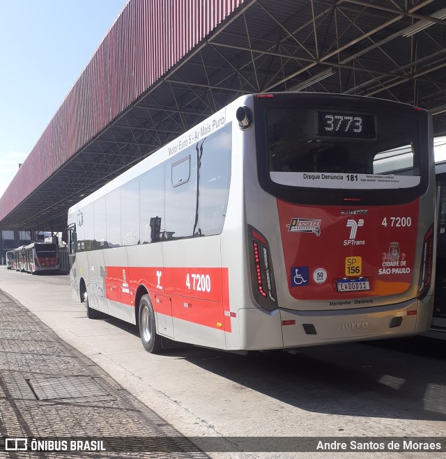 Pêssego Transportes 4 7200 na cidade de São Paulo, São Paulo, Brasil, por Andre Santos de Moraes. Número da foto: #10376327.