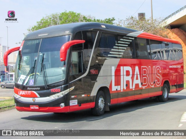 Lirabus 11065 na cidade de Campinas, São Paulo, Brasil, por Henrique Alves de Paula Silva. Número da foto: #10380280.