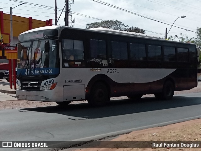 Automotores Guarani S.R.L. - Linea 47 4740 na cidade de Ypané, Central, Paraguai, por Raul Fontan Douglas. ID da foto: 10378001.