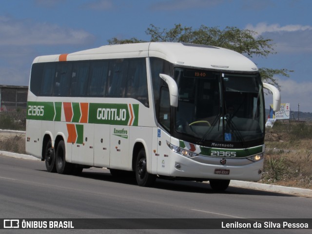 Empresa Gontijo de Transportes 21365 na cidade de Caruaru, Pernambuco, Brasil, por Lenilson da Silva Pessoa. Número da foto: #10379428.