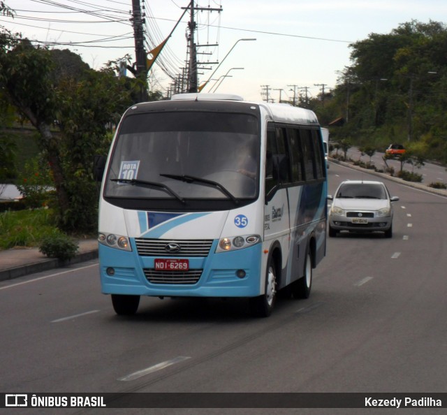 EDACOS Transportes Coletivos Especiais e Turismo 3909035 na cidade de Manaus, Amazonas, Brasil, por Kezedy Padilha. Número da foto: #10378891.