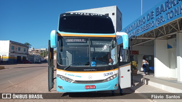 Emtram 5260 na cidade de Barra da Estiva, Bahia, Brasil, por Flávio  Santos. Número da foto: #10379306.