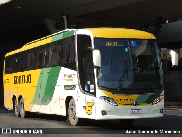 Empresa Gontijo de Transportes 15060 na cidade de Belo Horizonte, Minas Gerais, Brasil, por Adão Raimundo Marcelino. ID da foto: 10381110.