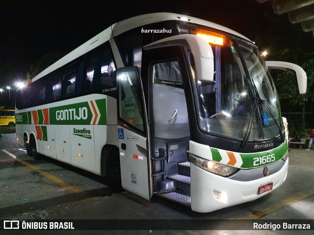 Empresa Gontijo de Transportes 21665 na cidade de Belo Horizonte, Minas Gerais, Brasil, por Rodrigo Barraza. ID da foto: 10379601.