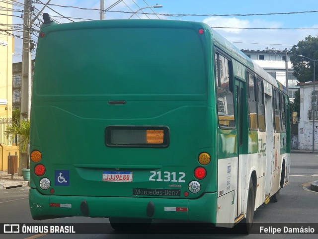 OT Trans - Ótima Salvador Transportes 21312 na cidade de Salvador, Bahia, Brasil, por Felipe Damásio. ID da foto: 10378310.