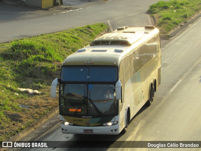 Empresa Gontijo de Transportes 14785 na cidade de Belo Horizonte, Minas Gerais, Brasil, por Douglas Célio Brandao. ID da foto: 10380824.