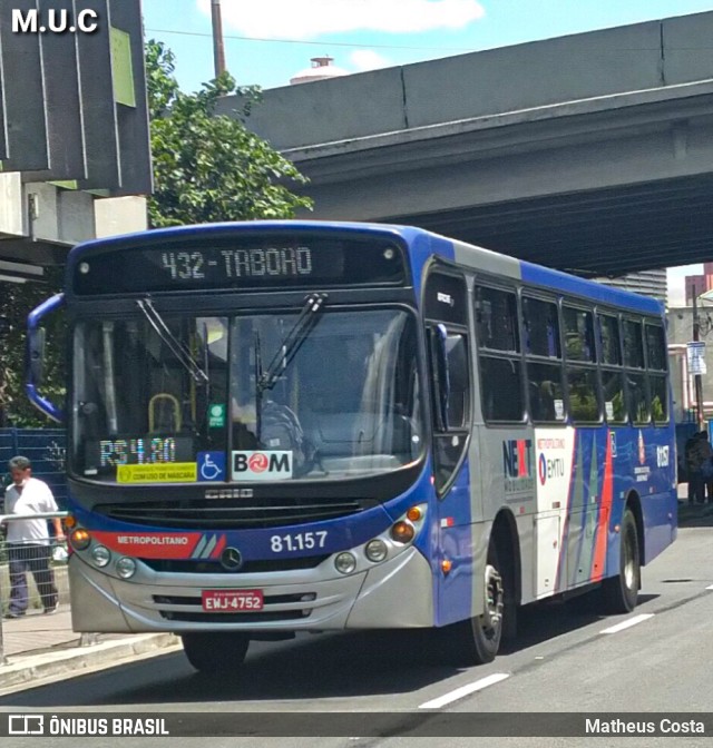 Next Mobilidade - ABC Sistema de Transporte 81.157 na cidade de Santo André, São Paulo, Brasil, por Matheus Costa. Número da foto: #10377874.