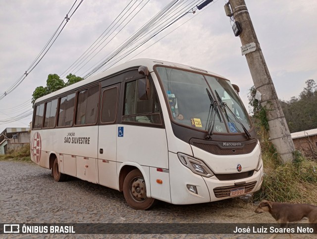 Viação São Silvestre 3F09 na cidade de Conselheiro Lafaiete, Minas Gerais, Brasil, por José Luiz Soares Neto. ID da foto: 10380038.