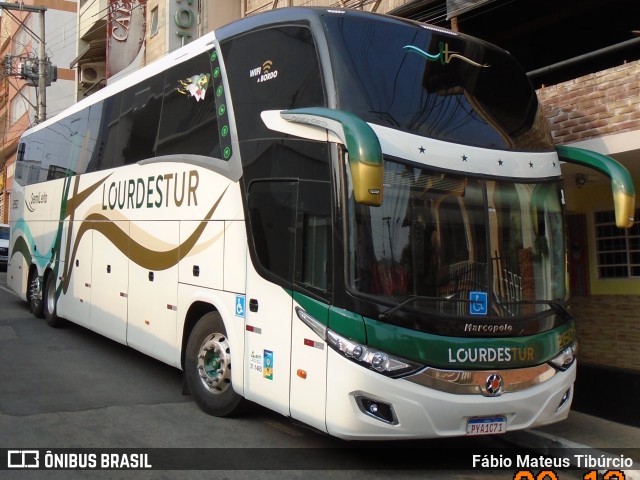 Lourdes Tur 2150 na cidade de Três Corações, Minas Gerais, Brasil, por Fábio Mateus Tibúrcio. ID da foto: 10378259.