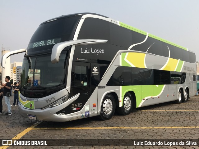 Brasil Sul Linhas Rodoviárias 3515 na cidade de Londrina, Paraná, Brasil, por Luiz Eduardo Lopes da Silva. Número da foto: #10380355.