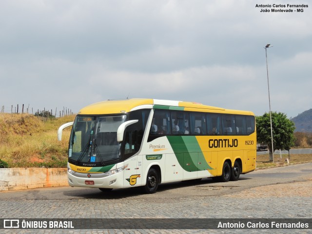 Empresa Gontijo de Transportes 19230 na cidade de João Monlevade, Minas Gerais, Brasil, por Antonio Carlos Fernandes. Número da foto: #10382453.