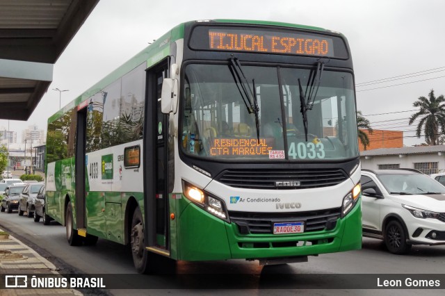 Integração Transportes 4033 na cidade de Cuiabá, Mato Grosso, Brasil, por Leon Gomes. ID da foto: 10385072.