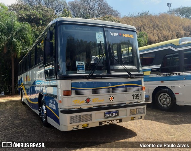 Vip Bus Comércio de Ônibus 1991 na cidade de Campinas, São Paulo, Brasil, por Vicente de Paulo Alves. ID da foto: 10382180.