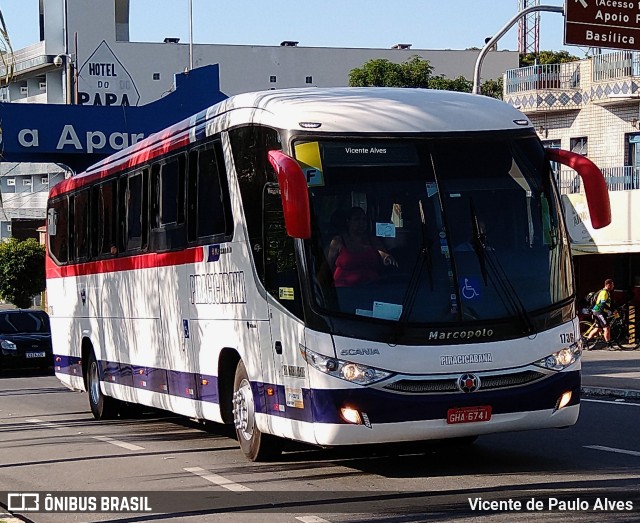 Viação Piracicabana 1736 na cidade de Aparecida, São Paulo, Brasil, por Vicente de Paulo Alves. Número da foto: #10382084.