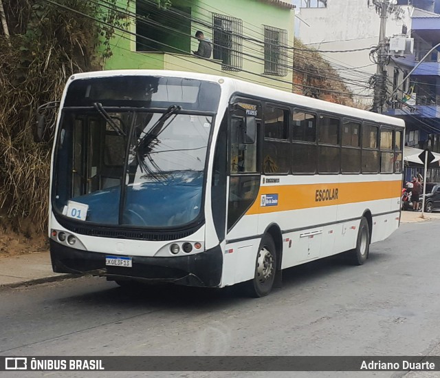 Grupo Pinho Transportes 3513 na cidade de São José do Vale do Rio Preto, Rio de Janeiro, Brasil, por Adriano Duarte. Número da foto: #10384958.
