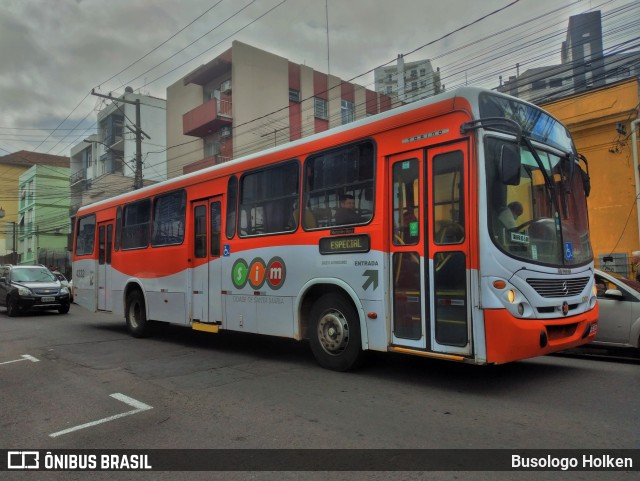 Expresso Medianeira 4332 na cidade de Santa Maria, Rio Grande do Sul, Brasil, por Busologo Holken. ID da foto: 10383486.