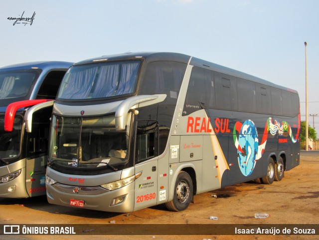 Real Sul Turismo 201680 na cidade de Samambaia, Distrito Federal, Brasil, por Isaac Araújo de Souza. ID da foto: 10384258.