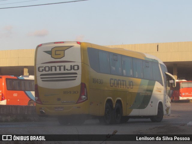 Empresa Gontijo de Transportes 18430 na cidade de Caruaru, Pernambuco, Brasil, por Lenilson da Silva Pessoa. ID da foto: 10382225.