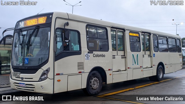 Viação Santo Ângelo 18M02 na cidade de Curitiba, Paraná, Brasil, por Lucas Weber Calizario. Número da foto: #10382860.