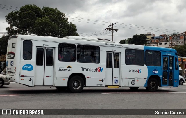 Viação Grande Vitória 23143 na cidade de Vitória, Espírito Santo, Brasil, por Sergio Corrêa. ID da foto: 10385139.