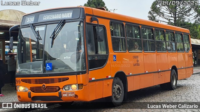 Empresa Cristo Rei > CCD Transporte Coletivo DA299 na cidade de Curitiba, Paraná, Brasil, por Lucas Weber Calizario. ID da foto: 10382880.