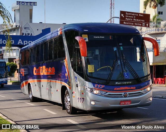 Cati Rose Transporte de Passageiros 117 na cidade de Aparecida, São Paulo, Brasil, por Vicente de Paulo Alves. ID da foto: 10382048.