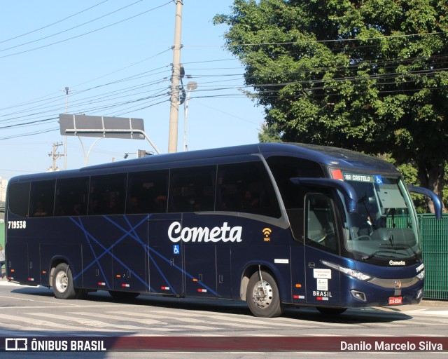 Viação Cometa 719538 na cidade de São Paulo, São Paulo, Brasil, por Danilo Marcelo Silva. ID da foto: 10384561.