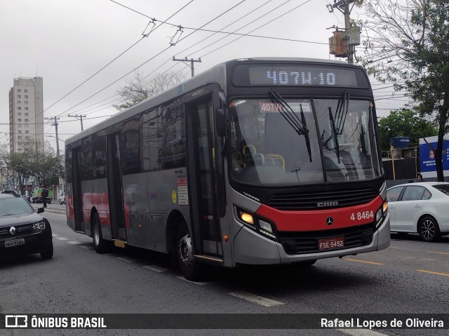 Express Transportes Urbanos Ltda 4 8464 na cidade de São Paulo, São Paulo, Brasil, por Rafael Lopes de Oliveira. ID da foto: 10383180.