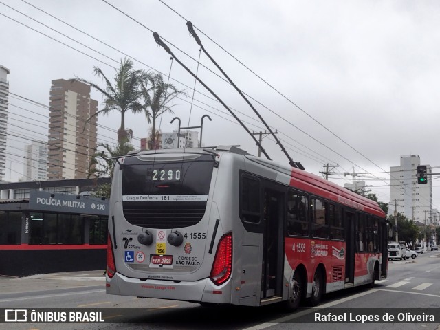 Himalaia Transportes > Ambiental Transportes Urbanos 4 1555 na cidade de São Paulo, São Paulo, Brasil, por Rafael Lopes de Oliveira. Número da foto: #10383174.