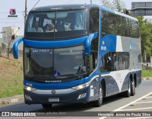 Rápido Federal 11726 na cidade de Campinas, São Paulo, Brasil, por Henrique Alves de Paula Silva. Número da foto: #10382281.