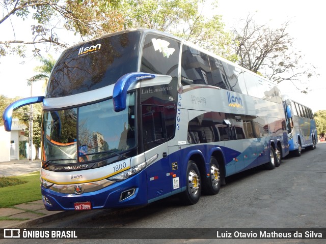 Ilson Turismo 1800 na cidade de Curvelo, Minas Gerais, Brasil, por Luiz Otavio Matheus da Silva. Número da foto: #10383224.