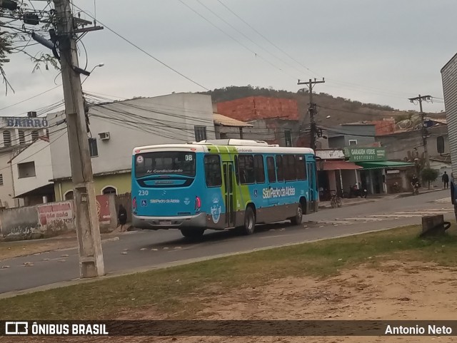 Auto Viação Salineira 230 na cidade de São Pedro da Aldeia, Rio de Janeiro, Brasil, por Antonio Neto. Número da foto: #10384529.