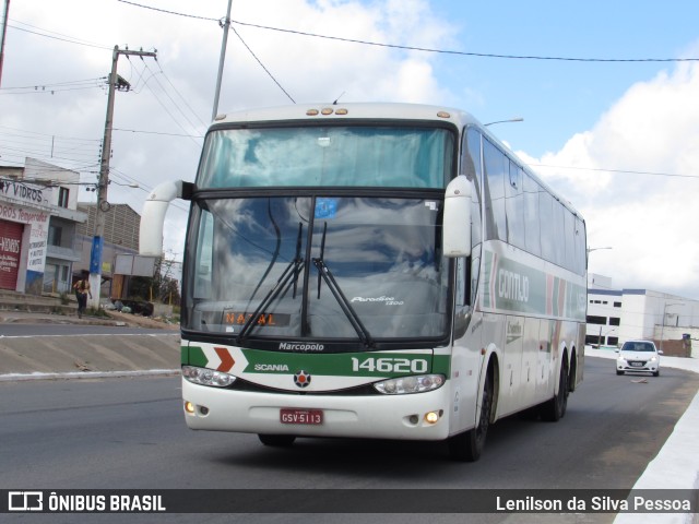 Empresa Gontijo de Transportes 14620 na cidade de Caruaru, Pernambuco, Brasil, por Lenilson da Silva Pessoa. ID da foto: 10382117.