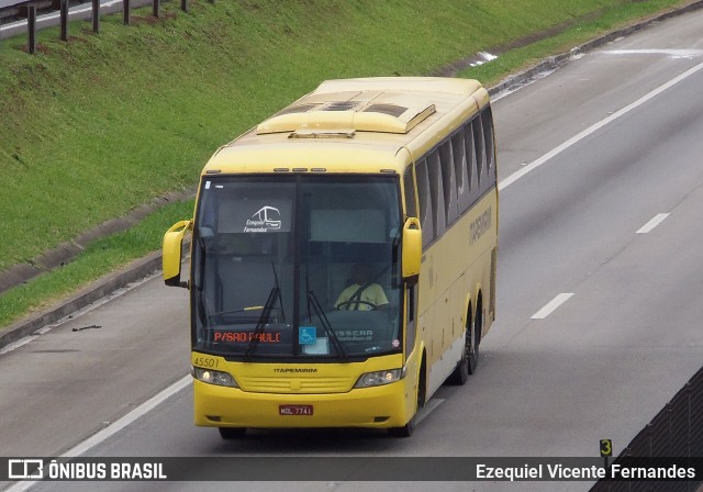 Viação Itapemirim 45501 na cidade de São José dos Campos, São Paulo, Brasil, por Ezequiel Vicente Fernandes. Número da foto: #10385763.