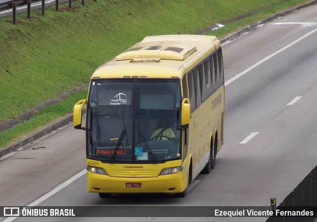 Viação Itapemirim 45501 na cidade de São José dos Campos, São Paulo, Brasil, por Ezequiel Vicente Fernandes. ID da foto: 10385763.