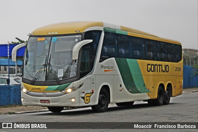 Empresa Gontijo de Transportes 21395 na cidade de São Paulo, São Paulo, Brasil, por Moaccir  Francisco Barboza. ID da foto: 10386134.