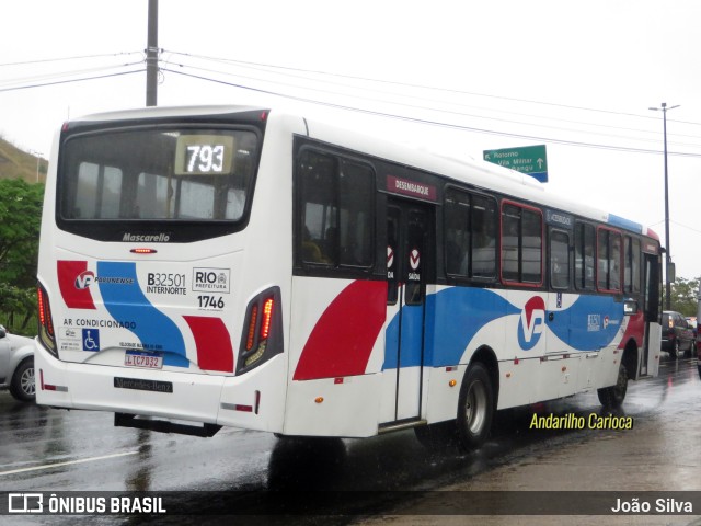 Viação Pavunense B32501 na cidade de Rio de Janeiro, Rio de Janeiro, Brasil, por João Silva. ID da foto: 10387098.