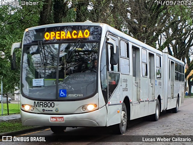 Auto Viação Mercês MR800 na cidade de Curitiba, Paraná, Brasil, por Lucas Weber Calizario. Número da foto: #10387960.