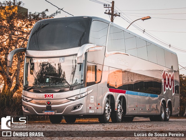 Auto Viação 1001 RJ 108.1132 na cidade de Campos dos Goytacazes, Rio de Janeiro, Brasil, por Lucas de Souza Pereira. ID da foto: 10385811.