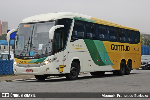 Empresa Gontijo de Transportes 18575 na cidade de São Paulo, São Paulo, Brasil, por Moaccir  Francisco Barboza. Número da foto: #10386069.