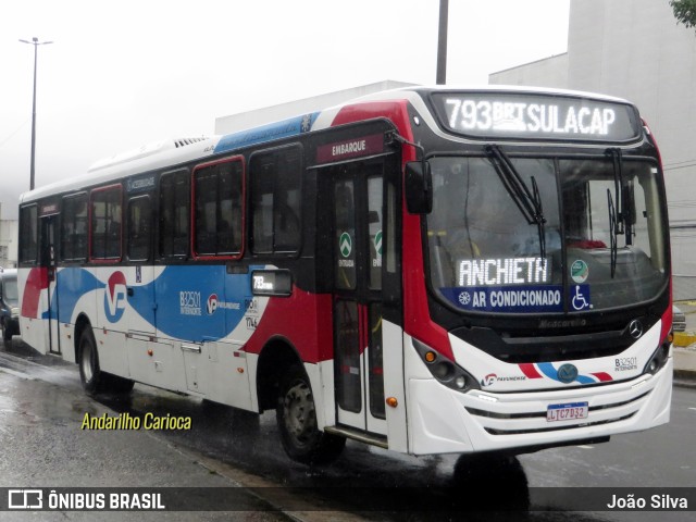 Viação Pavunense B32501 na cidade de Rio de Janeiro, Rio de Janeiro, Brasil, por João Silva. ID da foto: 10387095.